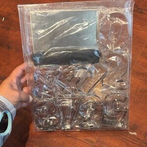 Stainless steel Number Cookie Cutters with bonus dough cutter